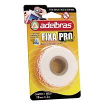 Fita Dupla Face de Espuma Uso Interno 19mmx2m 1 UN Adelbras Fita Dupla Face de Espuma Uso Interno 19mmx2m 1 UN Adelbras