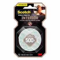 Fita Dupla Face Espuma 12MM RL Com 1,5M Interior 3M