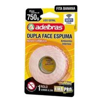 Fita Dupla Face Espuma 12mm x 2m Fixação Rápida e Segura