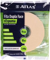 Fita Dupla Face Espuma 19Mm X 10M Atlas At2819/10