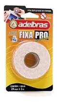 Fita Dupla Face Espuma 25Cm Adesiva Placa Parede Adelbras