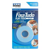 Fita Dupla Face Espuma 550g - 19mm x 1,5m Tekbond