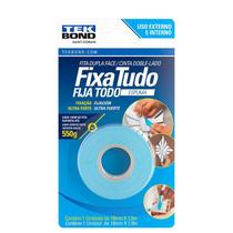 Fita Dupla Face Espuma Fixa Tudo 19Mm X 1,5M Transparente