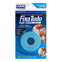 Fita Dupla Face Espuma Fixa Tudo 24Mm X 1,5M