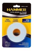 Fita Dupla Face Espuma Tipo Banana 19Mm X 2M Fdf192 Hammer