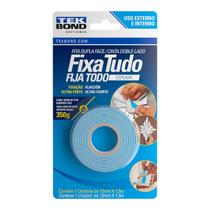 Fita Dupla Face Espuma Ultra Forte 1,50Mt Fixa Tudo Tekbond Fita Dupla Face Espuma Ultra Forte 1,50Mt Fixa Tudo Tekbond