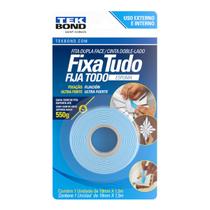 Fita Dupla Face Espuma Ultra Forte 1,50Mt Fixa Tudo Tekbond