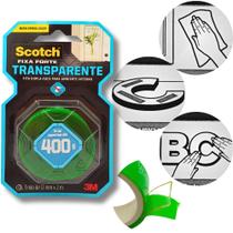 Fita Dupla Face Extra Forte 3M Profissional 12mm x 2 metros Fita Dupla Face Extra Forte 3M Profissional 12mm x 2 metros