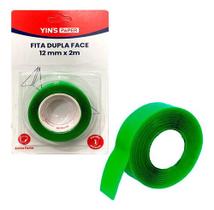 Fita Dupla Face Extra Forte Yins 12mm x 2m Verde