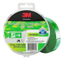 Fita Dupla Face Fixa Forte 19mm X 5m Scotch 3m Transparente Fita Dupla Face Fixa Forte 19mm X 5m Scotch 3m Transparente