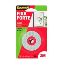 Fita Dupla Face Fixa Forte 24Mmx1,5M 1Kg - 3M