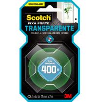 Fita Dupla Face Fixa Forte 3M 12MM X 2M Fita Dupla Face Fixa Forte 3M 12MM X 2M