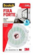 Fita dupla face fixa forte banheiro 24mmx1m 500g - 3m Fita dupla face fixa forte banheiro 24mmx1m 500g - 3m