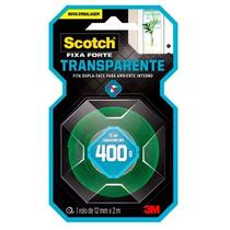 Fita Dupla-Face Fixa Forte Transp. 12Mm X 2M Transparente Fita Dupla-Face Fixa Forte Transp. 12Mm X 2M Transparente