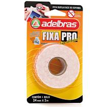 Fita dupla face fixa pro espuma 24mmx2m adelbras