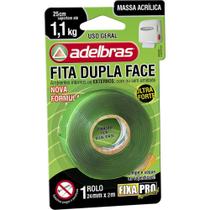 Fita Dupla Face Fixa PRO Massa Acrilic 24MMX2M