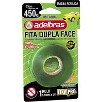 Fita dupla face fixa pro massa acrilic 9,5mmx2 adelbras