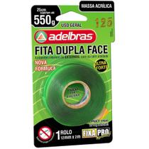 Fita Dupla Face Fixa PRO Massa Acrílica 12MM X 2M 1