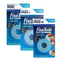 Fita dupla face fixa tudo azul tekbond 12mmx1,5m