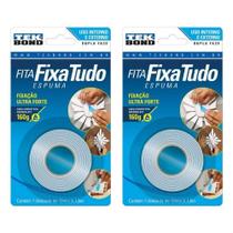 Fita dupla face fixa tudo espuma tekbond 12mmx1,5m - 2un