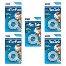 Fita dupla face fixa tudo espuma tekbond 12mmx1,5m - 5un