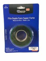 Fita Dupla Face Forte 19 mm x 2 m Adesiva Alta Fixação Multiuso Western Fita Dupla Face Forte 19 mm x 2 m Adesiva Alta Fixação Multiuso Western