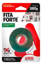 Fita Dupla Face Forte Adere 9 Mm X 2 M Transparente Fita Dupla Face Forte Adere 9 Mm X 2 M Transparente