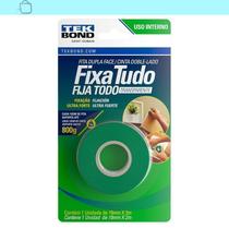 Fita Dupla Face Interna 19 Mm X 2M Fixa Tudo Transparente Fita Dupla Face Interna 19 Mm X 2M Fixa Tudo Transparente