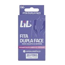 Fita Dupla Face LIB Decotes e Barras 20 Unidades