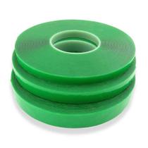 Fita dupla face line verde transparente de 19mm 20 metros altamente resistente Fita dupla face line verde transparente de 19mm 20 metros altamente resistente