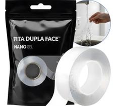 Fita Dupla Face Mágica Fixa Extra Forte Lavável Transparente Fita Dupla Face Mágica Fixa Extra Forte Lavável Transparente