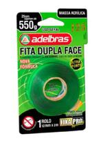 Fita Dupla Face Massa Acrilica Fixa PRO12MMX2MT Adelbras