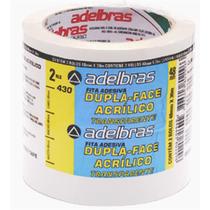 Fita dupla face polipropileno 48mmx30mts. adelbras