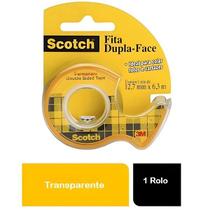 Fita Dupla Face SCOTCH 3M Dispensador 12,7MM X 6,3M