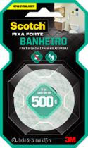 Fita Dupla Face Scotch Fixa Forte Banheiro 24mm x 1 Metro - HB004488316 - 3M