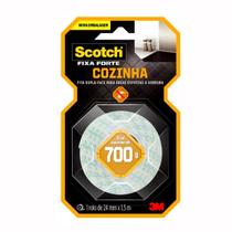 Fita Dupla Face Scotch Fixa Forte Cozinha 24Mm X 1,5M 3M 1Kg Transparente Fita Dupla Face Scotch Fixa Forte Cozinha 24Mm X 1,5M 3M 1Kg Transparente