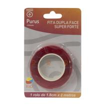 Fita Dupla Face Super Forte Purus 1,8 cm x 2 Metros