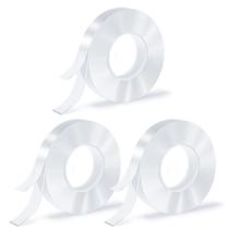 Fita Dupla Face SUTOUG Nano Transparente 3 Rolos 3 m