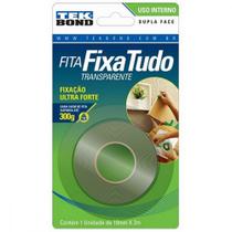 Fita Dupla Face Tekbond Acrilica Fixa Tudo Externa/Interna 19Mm X 2M - 800G