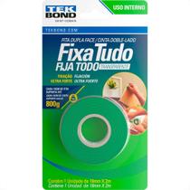 Fita Dupla Face Tekbond Acrilica Fixa Tudo Interna 19Mm X 2M - 800G Fita Dupla Face Tekbond Acrilica Fixa Tudo Interna 19Mm X 2M - 800G