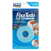 Fita Dupla Face Tekbond Fixa Tudo Espuma 19Mm X 1,5M