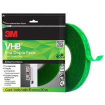 Fita Dupla Face VHB 4910 Transparente 19mm x 20mt H0002317875 3M Fita Dupla Face VHB 4910 Transparente 19mm x 20mt H0002317875 3M