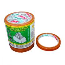 Fita Durex Adelbras 12 X 50 . / Kit C/ 10 Rolos
