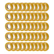 Fita Durex Adesiva 12mm x 10m Fit-Pel kit com 50 rolos Fita Durex Adesiva 12mm x 10m Fit-Pel kit com 50 rolos