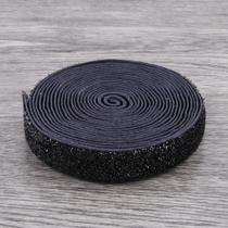 Fita elástica dobrável arco-íris com glitter 18,3 m x 16 mm Fita elástica dobrável arco-íris com glitter 18,3 m x 16 mm