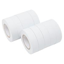 Fita elétrica QILIMA White, pacote com 10, 18 mm x 18 m, retardante de chamas