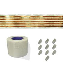 Fita Elétrica Ventilador Kit Eletrofita 5 Pistas 2 Metros 750V 10A Fita Elétrica Ventilador Kit Eletrofita 5 Pistas 2 Metros 750V 10A