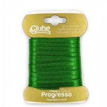 Fita em Cetim - Cor 217 Verde Bandeira - 10 m x 4 mm - 1 unidade - Fitas Progresso - Rizzo Fita em Cetim - Cor 217 Verde Bandeira - 10 m x 4 mm - 1 unidade - Fitas Progresso - Rizzo
