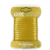 Fita em Cetim - Cor 228 Ouro - 10 m x 4 mm - 1 unidade - Fitas Progresso - Rizzo Fita em Cetim - Cor 228 Ouro - 10 m x 4 mm - 1 unidade - Fitas Progresso - Rizzo
