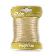 Fita em Cetim - Cor 236 Bege - 10 m x 4 mm - 1 unidade - Fitas Progresso - Rizzo Fita em Cetim - Cor 236 Bege - 10 m x 4 mm - 1 unidade - Fitas Progresso - Rizzo